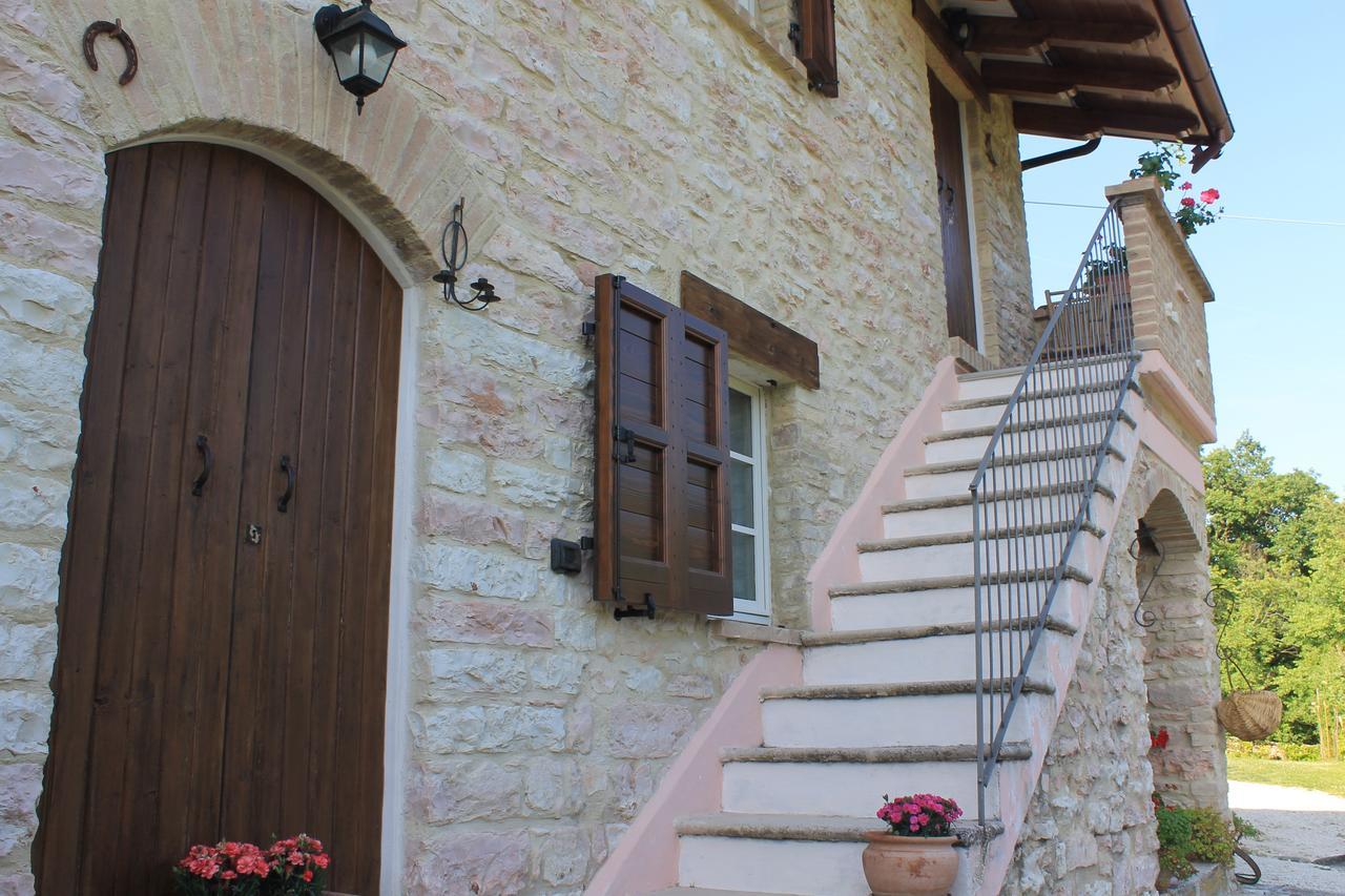 Serra SantʼAbbondio B&B Il Poggetto المظهر الخارجي الصورة