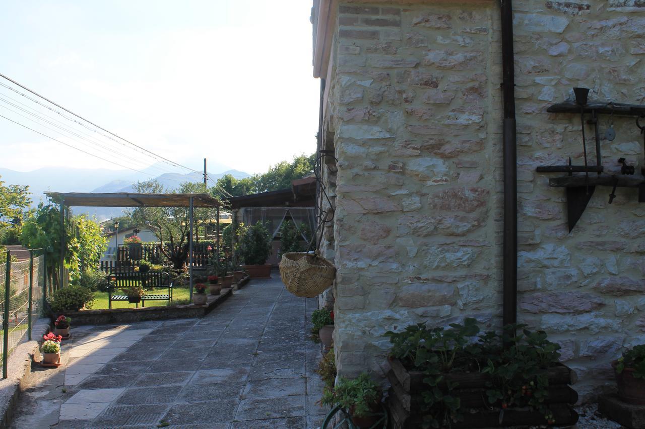 Serra SantʼAbbondio B&B Il Poggetto المظهر الخارجي الصورة